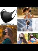 Protective washing mask in black, bjela, grey or pink, reusable (for musks and wives)