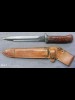 Rabljeni original CSSR bajonet za puško VZ 58 + usnjeni etui